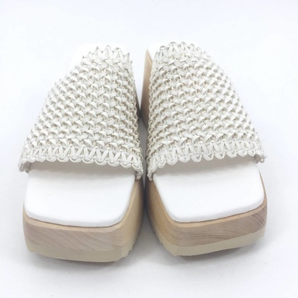 Jeffrey Campbell Dipsey Weave Sandals Size 7M - Picture 3 of 6